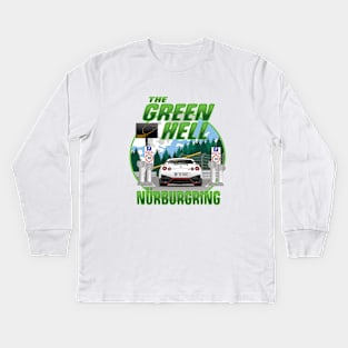 Nurburgring Nissan GTR R35 Edition Kids Long Sleeve T-Shirt